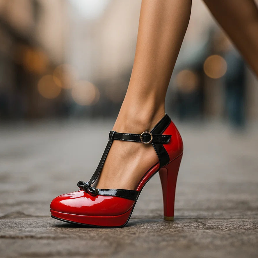 Bella | Eleganckie Szpilki z Kokardką