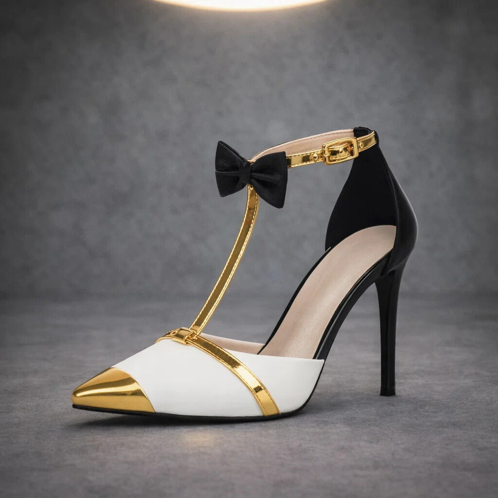 Bella | Szpilki Stiletto z Kokardką