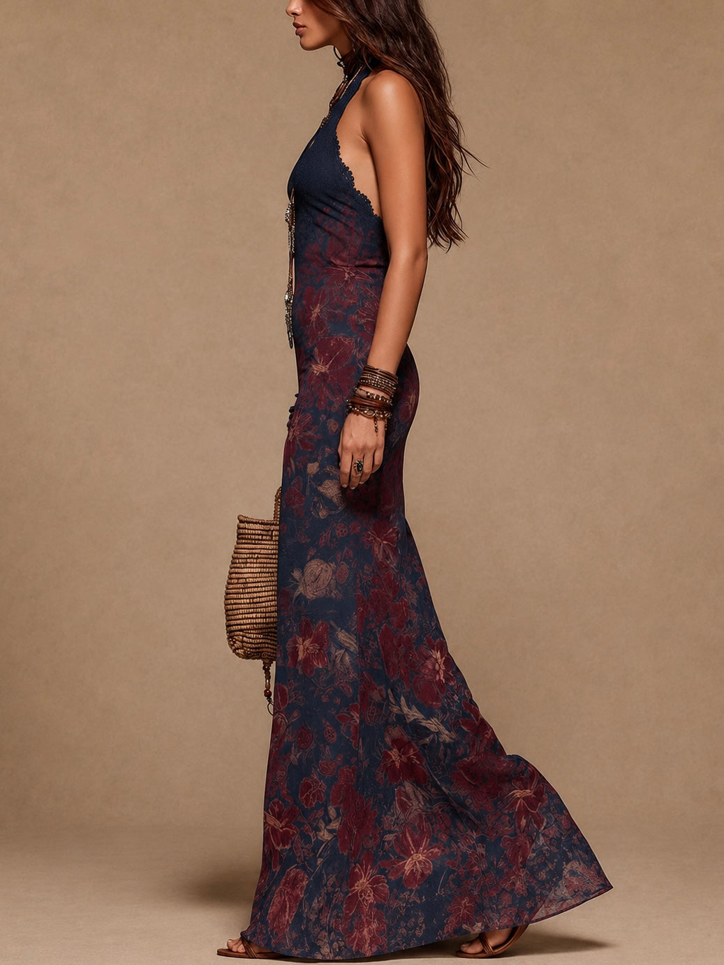 TEODOZJA | Sukienka maxi o kroju syreny