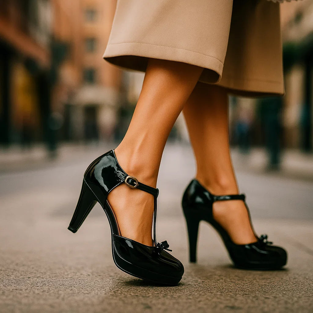 Bella | Eleganckie Szpilki z Kokardką