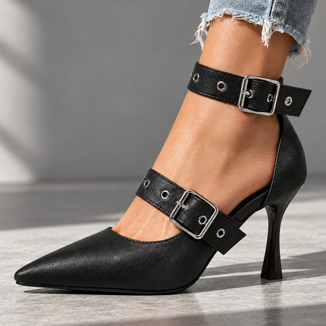 Natalia | Szpilki ze Sprzączkami
