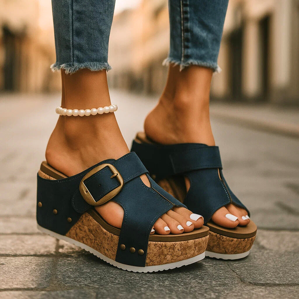 Sienna | Sandały Haven ze Sprzączką
