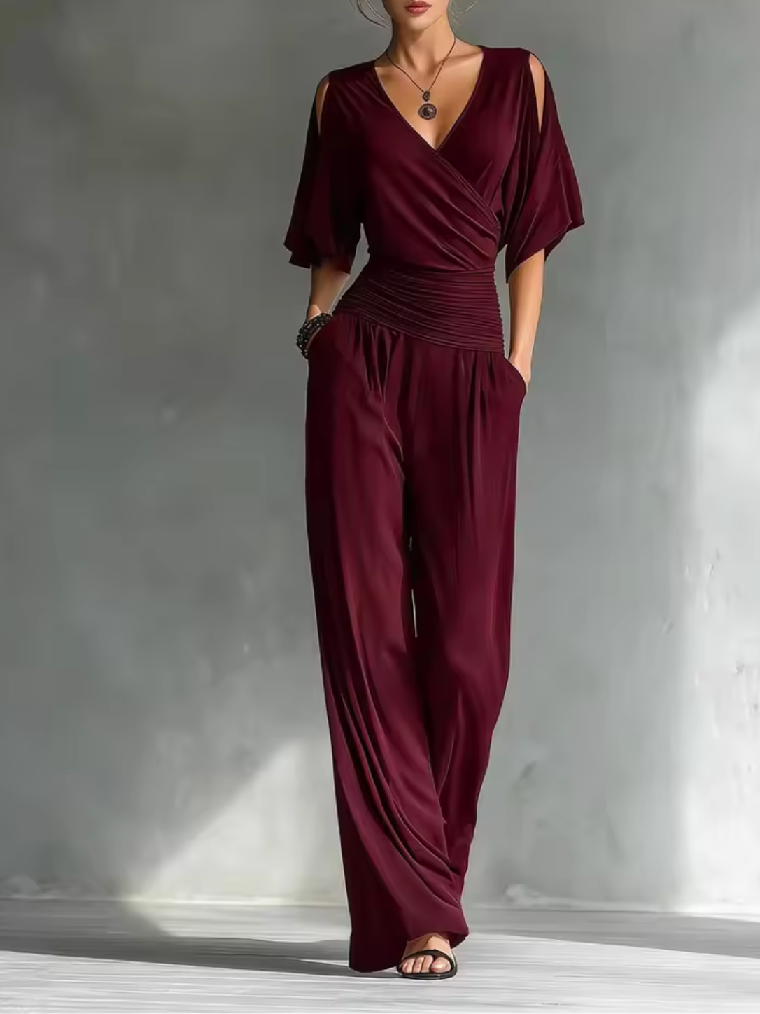 MIA | Elegancki i lekki kombinezon