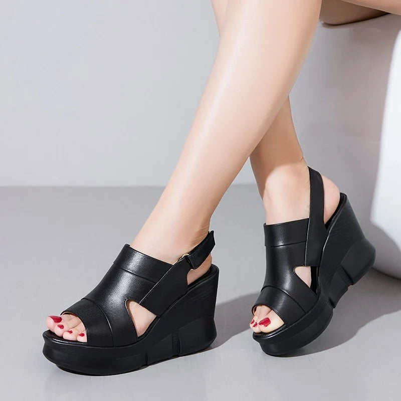 Presley | Platformy Slingback