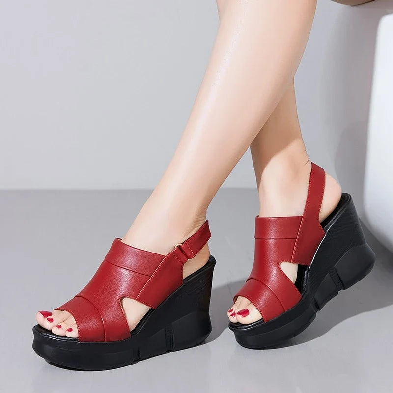 Presley | Platformy Slingback