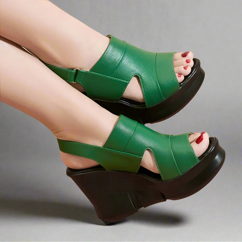 Presley | Platformy Slingback