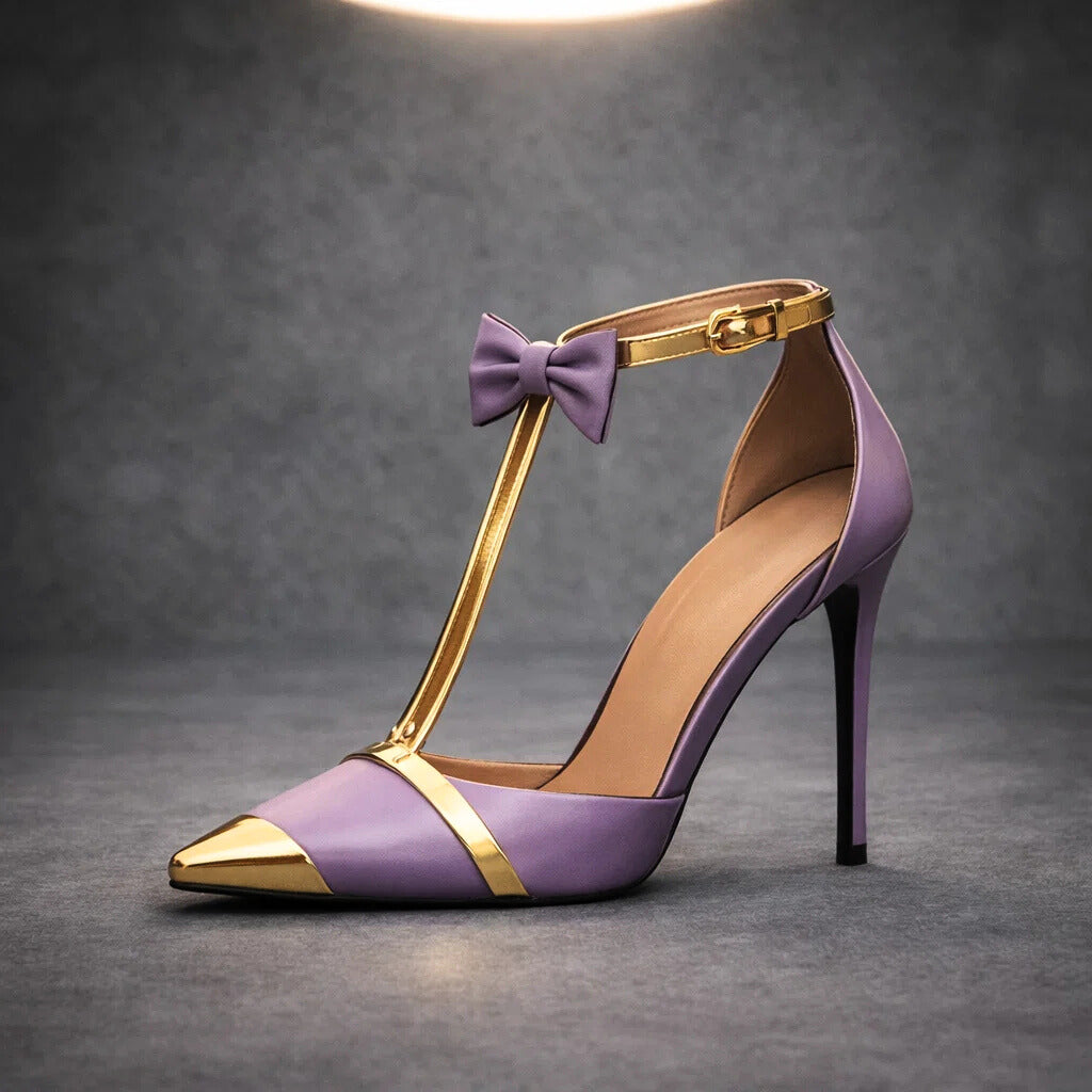Bella | Szpilki Stiletto z Kokardką